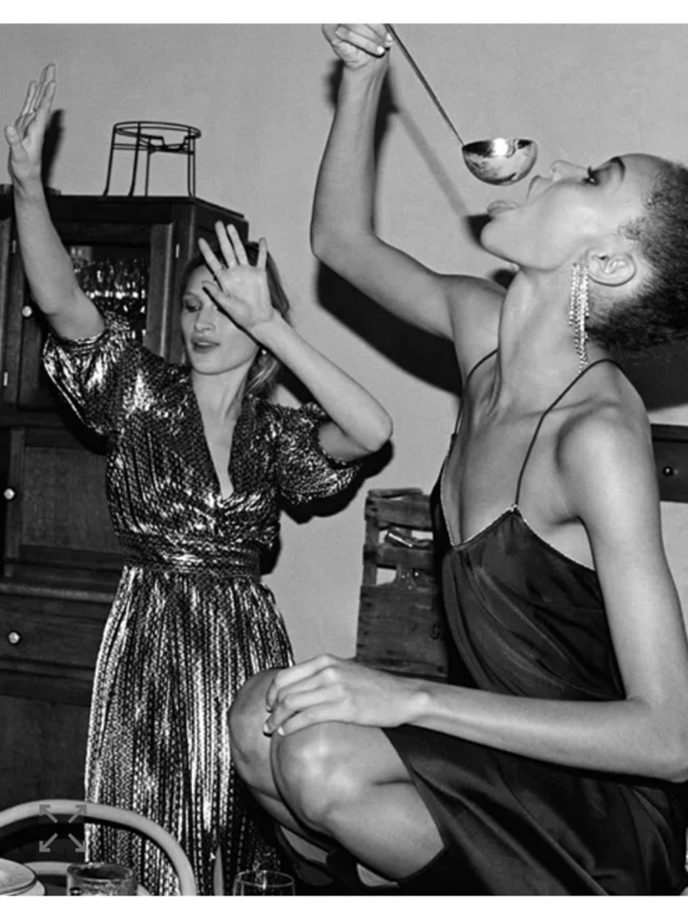 ba&sh Pacey Metallic High-Low Dress - Picture 7 of 12